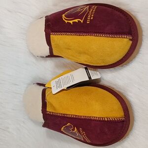 Brisbane Broncos Unisex NRL Scuff Slippers Sz 10